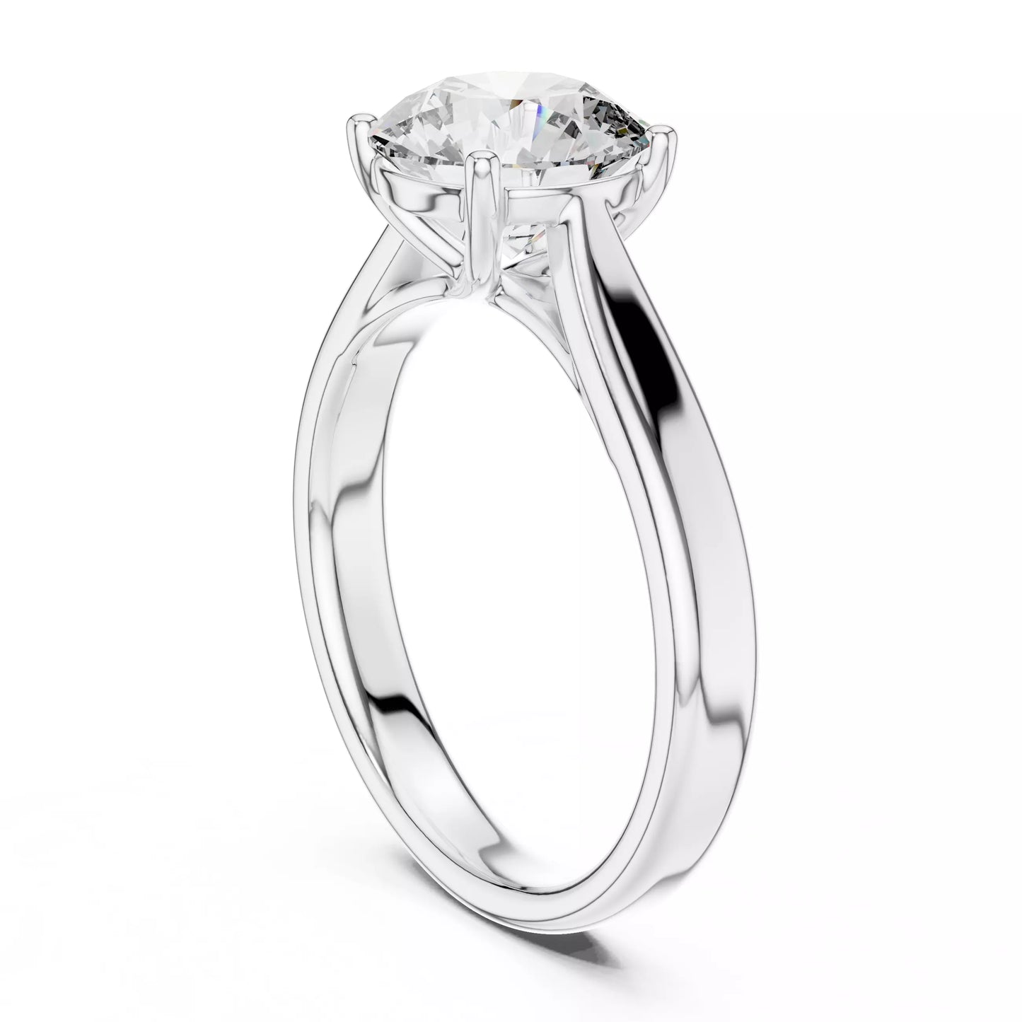 2.00 ctw Round Diamond Solitaire Engagement Ring