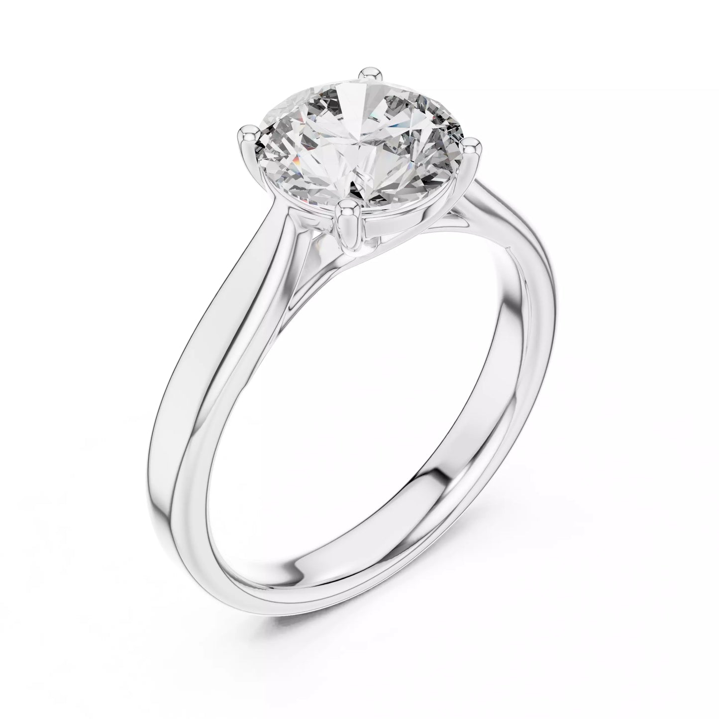 2.00 ctw Round Diamond Solitaire Engagement Ring