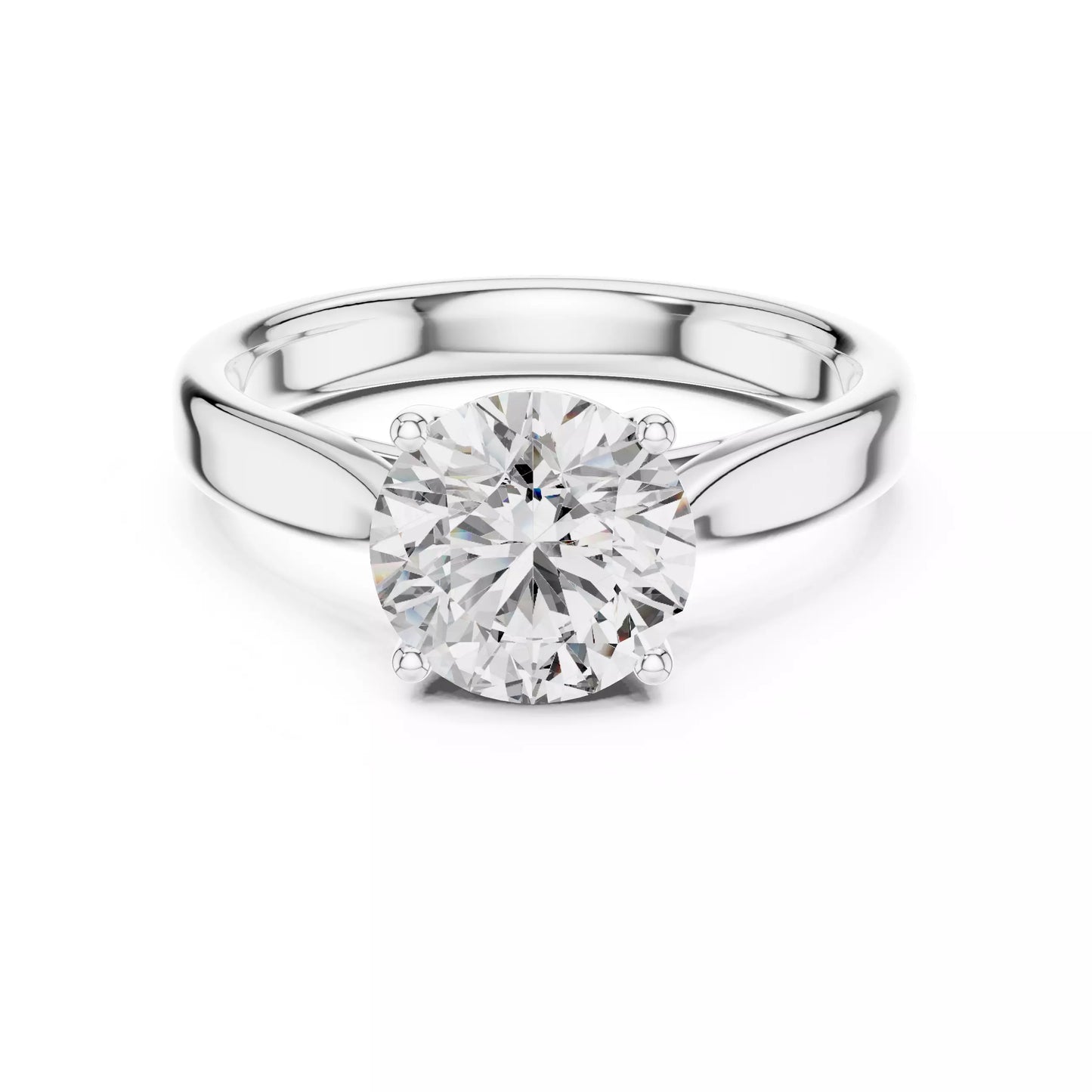 2.00 ctw Round Diamond Solitaire Engagement Ring