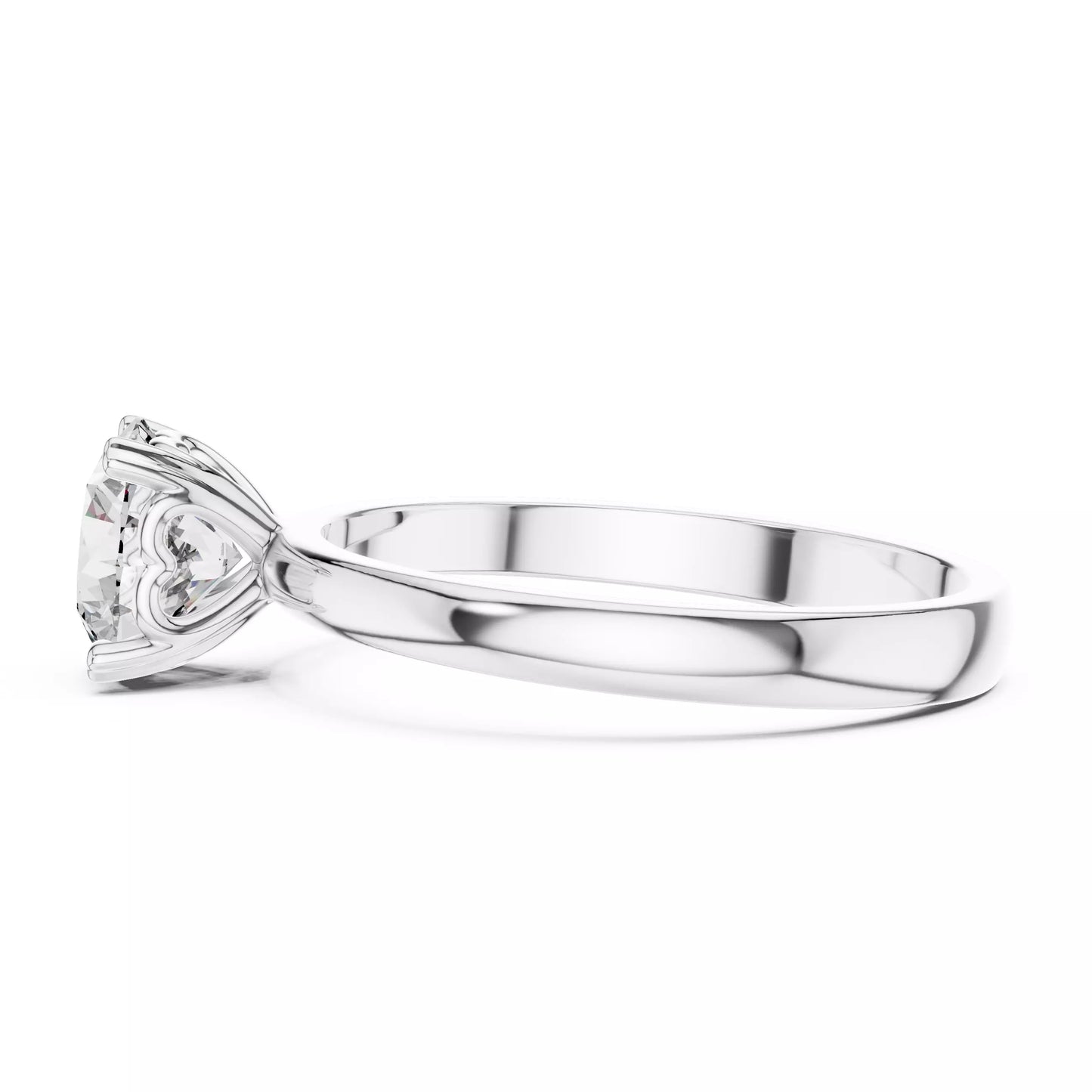 1.00 ctw Round Diamond Solitaire Engagement Ring